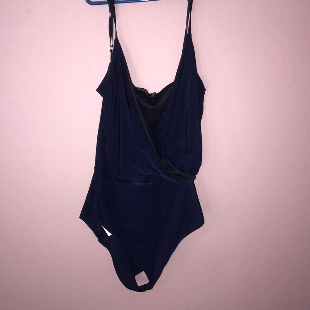 Navy bodysuit